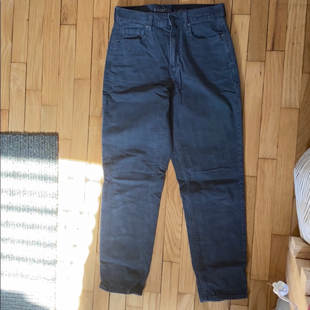 Corduroy American Eagle Mom Jeans